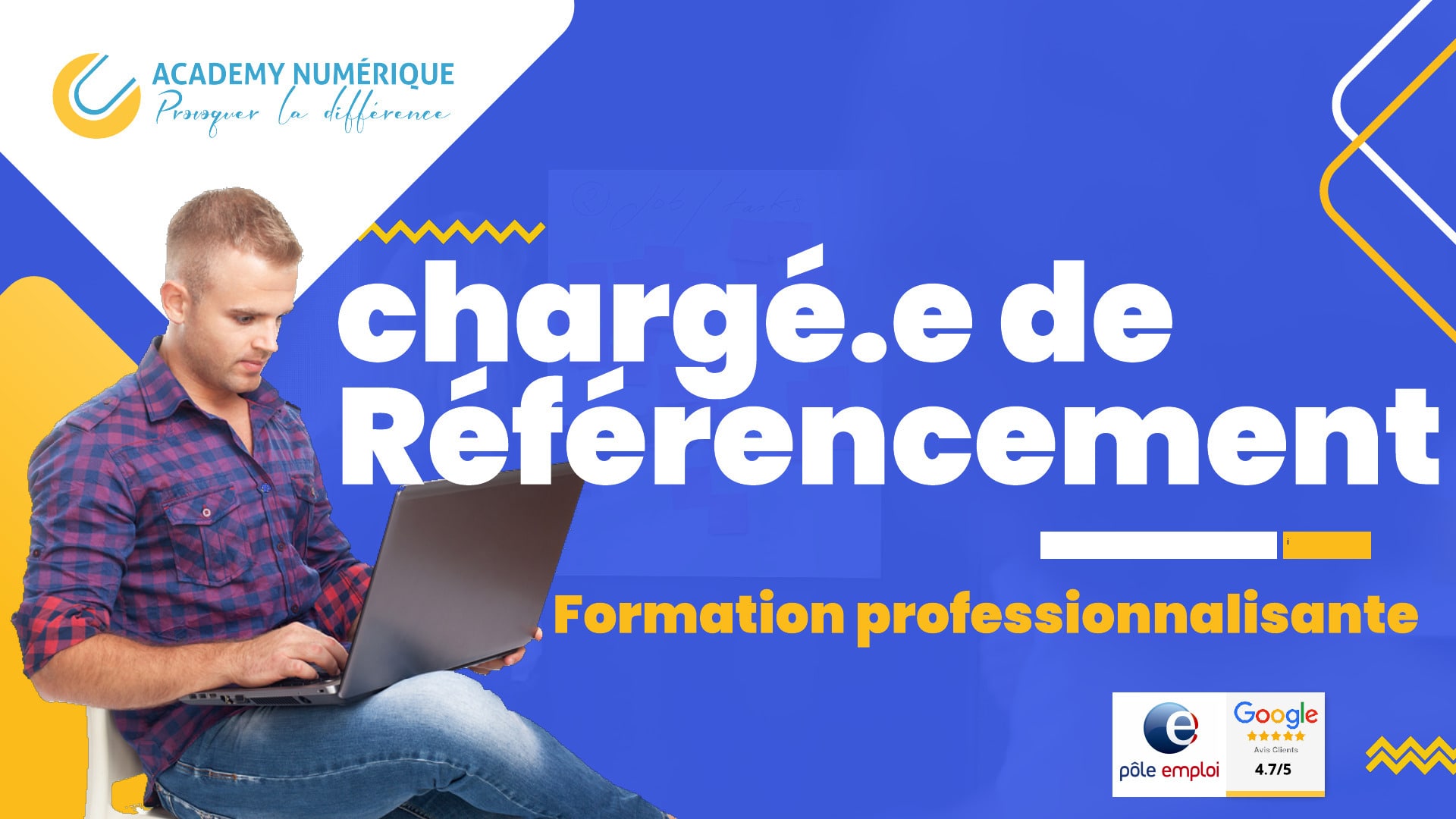 FORMATION CHARGÉ.E DE RÉFÉRENCEMENT WEB