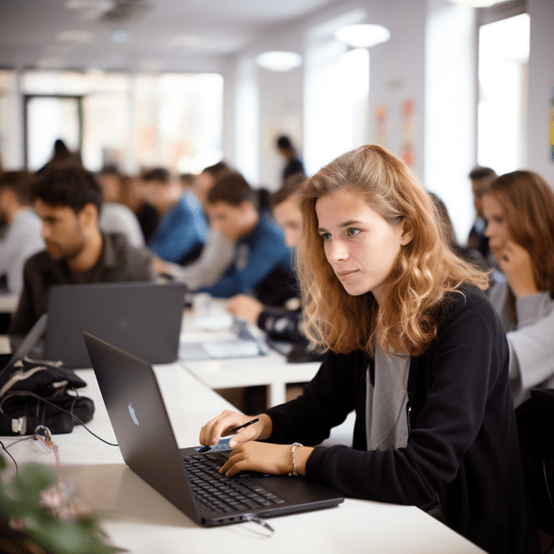 ouverture de l'école CFA academy numerique