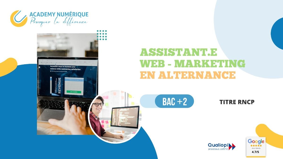 ASSISTANTE WEB MARKETING EN ALTERNANCE ASSISTANTE WEB MARKETING EN ALTERNANCE