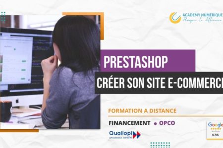 PRESTASHOP CRÉER SON SITE E-COMMERCE