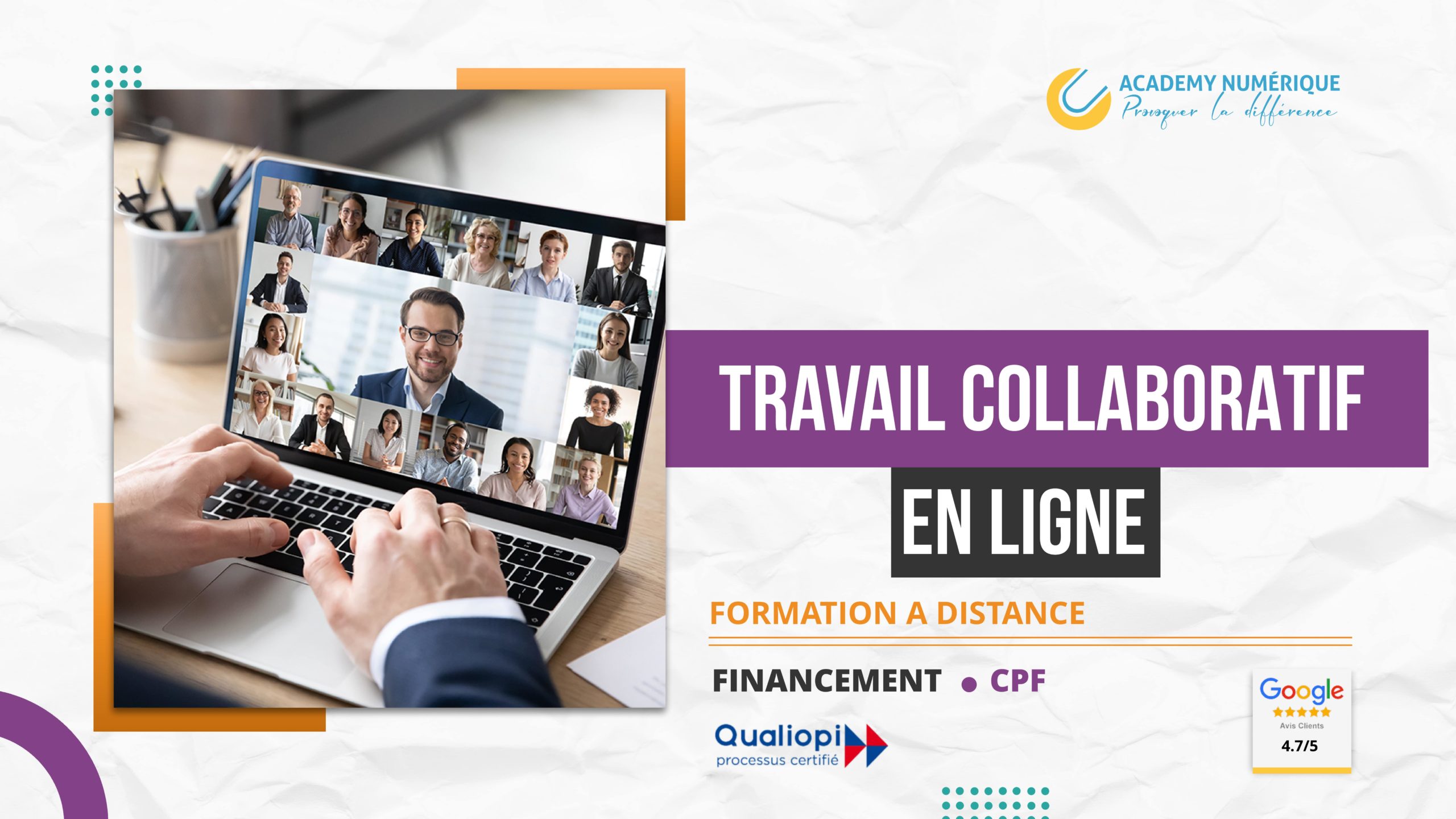 travail-collaboratif-google-workspace eligible CPF