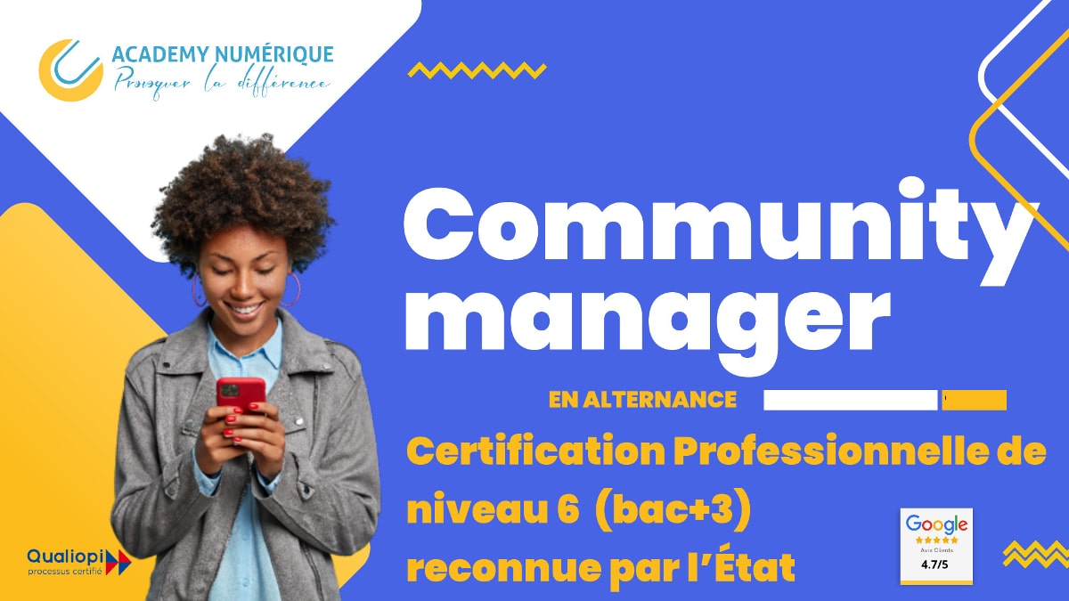 formation Community manager bac+3 en alternance en distanciel formation Community manager bac+3 en alternance en distanciel