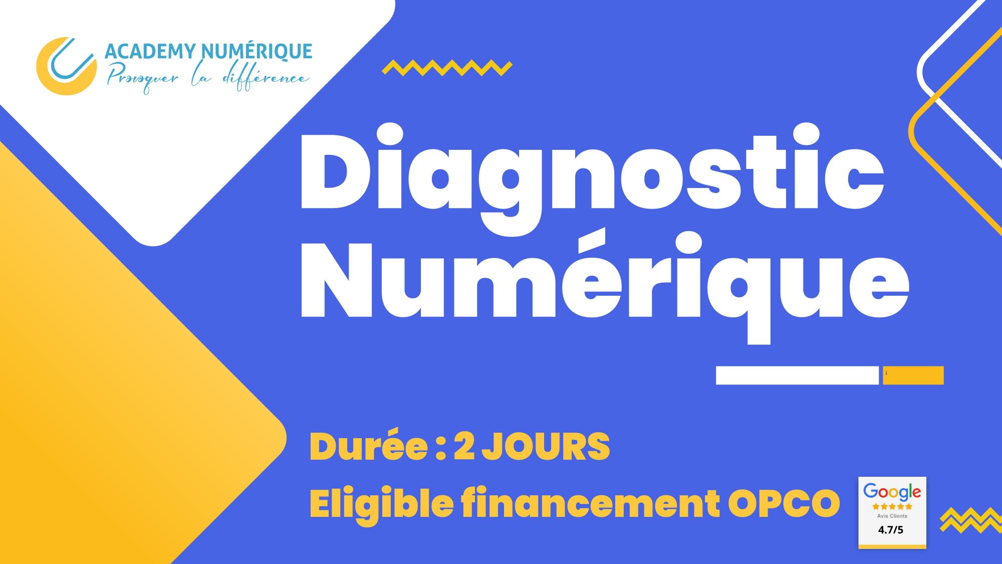 LE DIAGNOSTIC NUMÉRIQUE