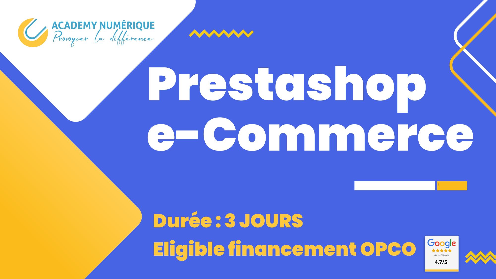 PRESTASHOP : CRÉER SON SITE E-COMMERCE