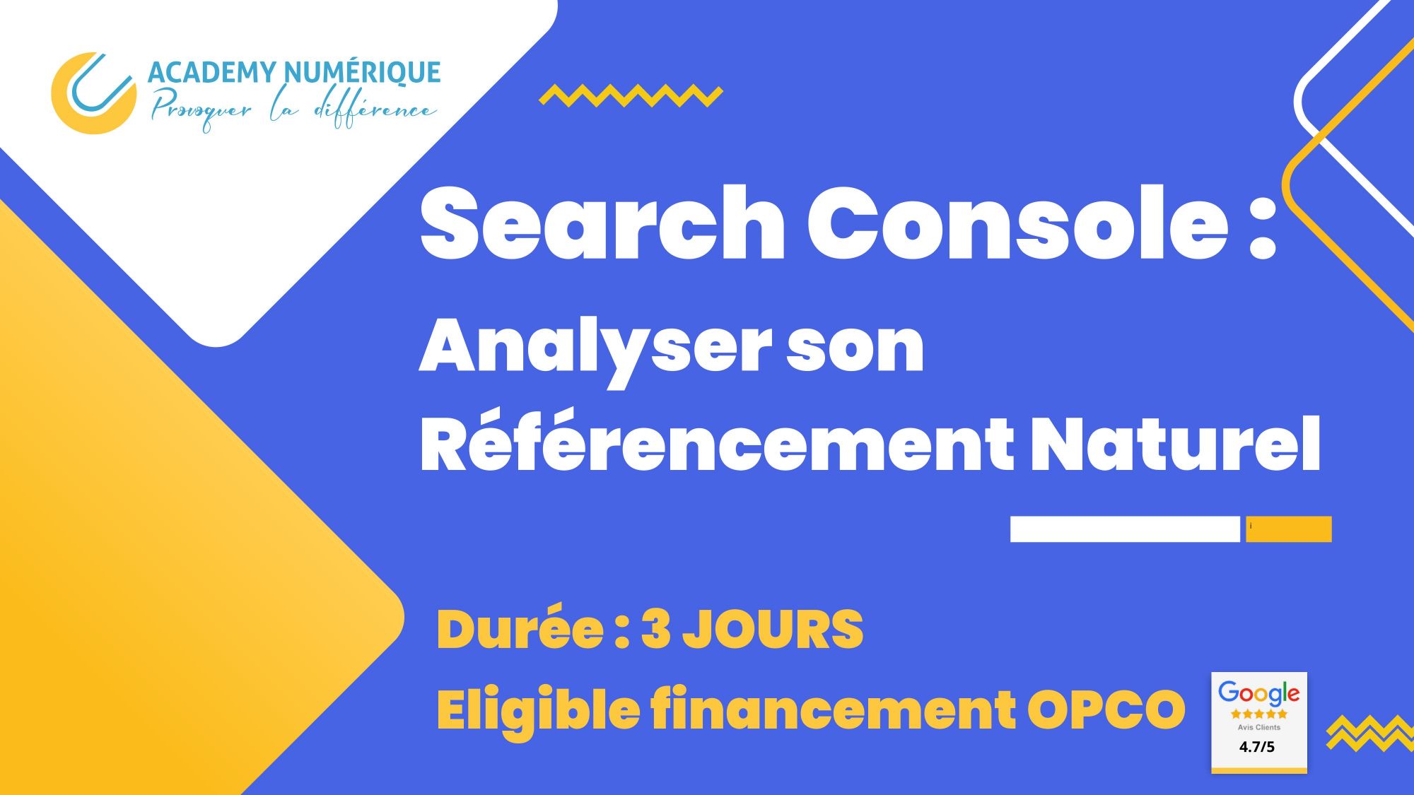 GOOGLE SEARCH CONSOLE : ANALYSER SON RÉFÉRENCEMENT NATUREL