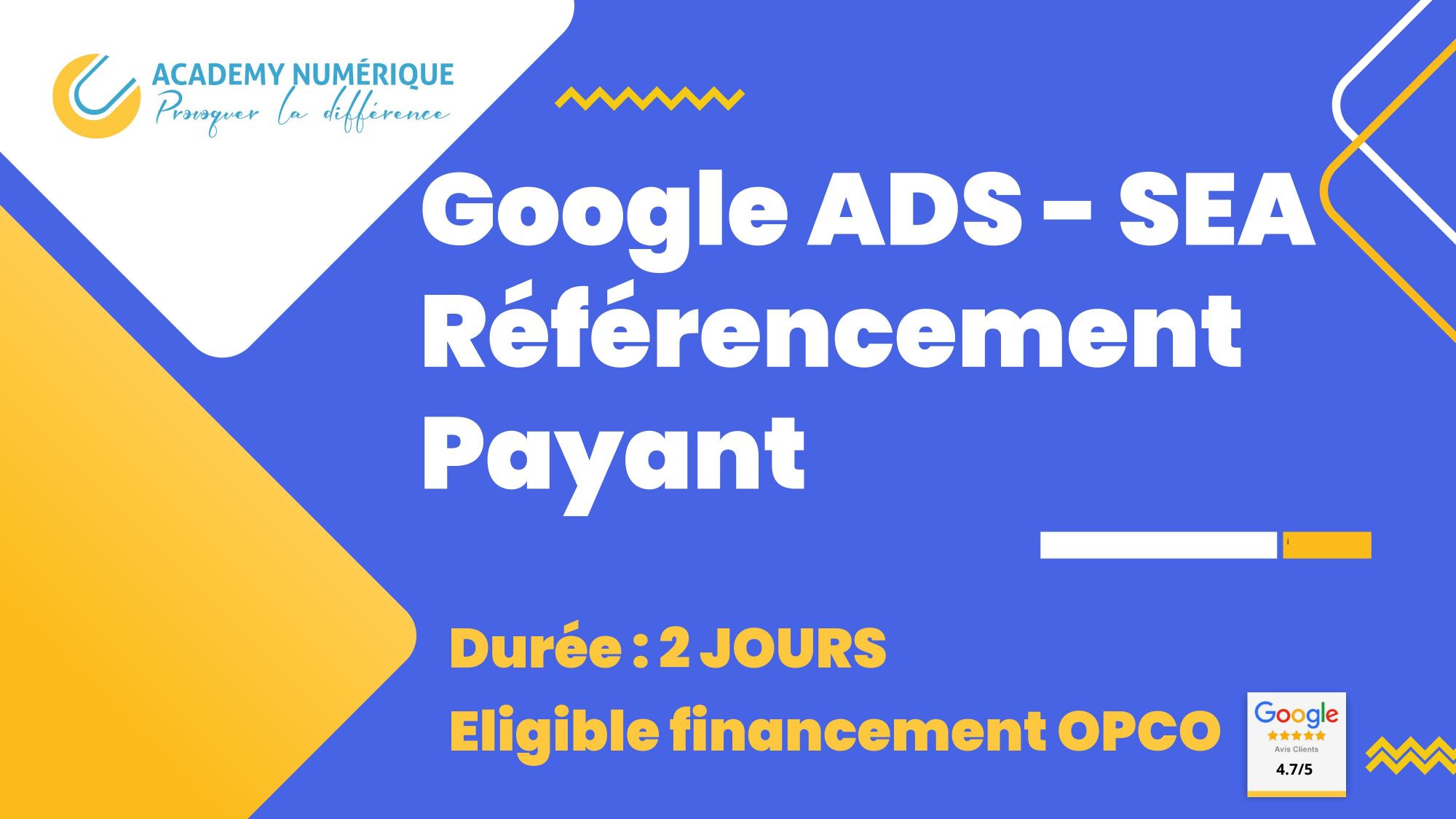 RÉFÉRENCEMENT PAYANT – GOOGLE ADS