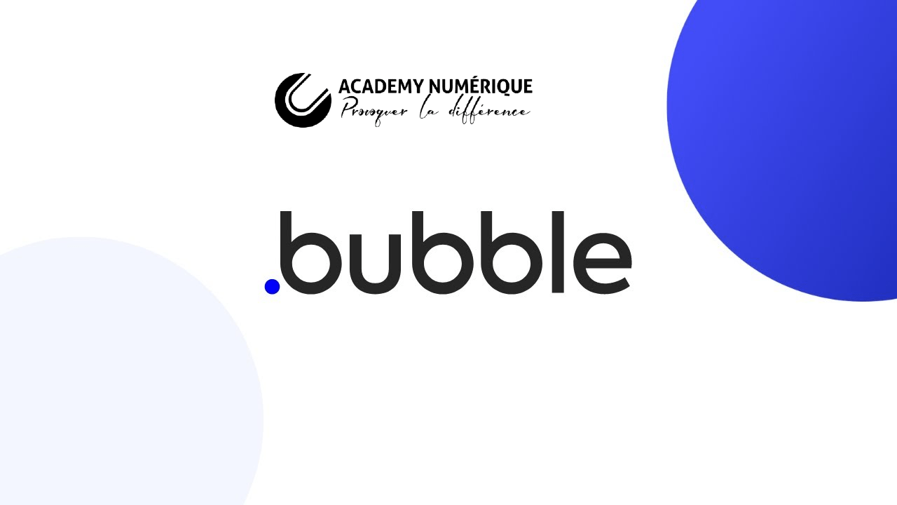 formation bubble.io avec academy numerique
